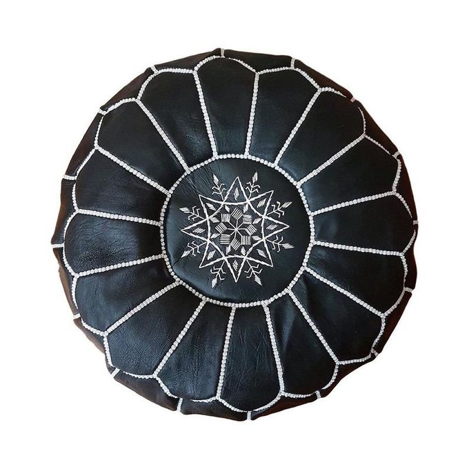 handmade moroccan poof